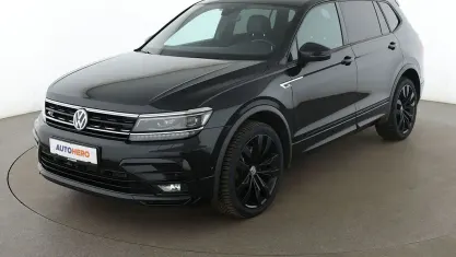 Gebraucht VW Tiguan Allspace Highline 200 PS (147 kW) 2021 Schwarz SUV