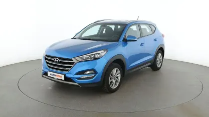 Begagnad Hyundai Tucson Trend 132 HK (97 kW) 2015 Blå SUV