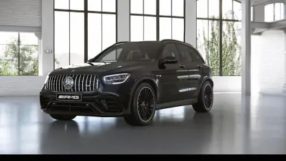Gebraucht Mercedes GLC63 AMG AMG 476 PS (350 kW) 2022 Metalliclack obsidianschwarz SUV
