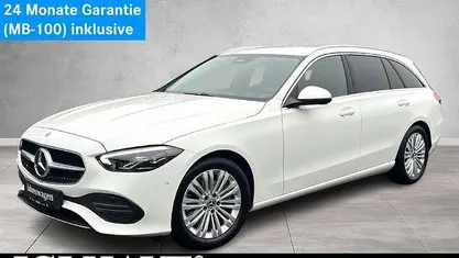 Weiss polarweiss Gebraucht 2024 Mercedes C200 Avantgarde Limousine | 37.749 € (Fairer Preis)