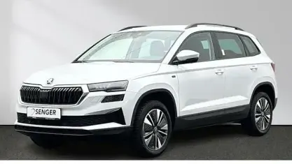 Gebraucht Skoda Karoq Comfort 150 PS (110 kW) 2025 Moon weiss perleffekt SUV