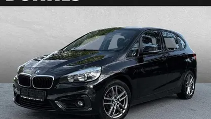 Usata BMW 218 Active Tourer Advantage 136 CV (100 kW) 2016 Nero Monovolume