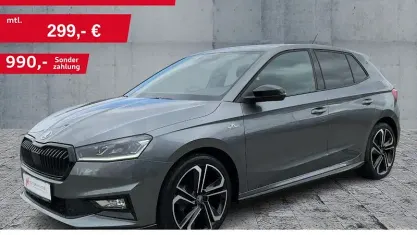 Używany Skoda Fabia Monte Carlo 150 KM (110 kW) 2025 Szary Hatchback