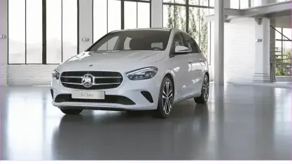 Gebraucht Mercedes B220 Progressive 190 PS (139 kW) 2019 Weiß Kleinwagen