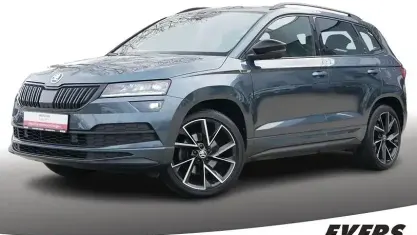 Gebraucht Skoda Karoq SportLine 190 PS (139 kW) 2021 Quarz grau metalllic SUV