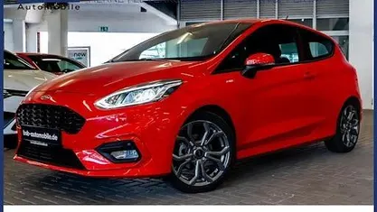 Usata Ford Fiesta ST-Line 125 CV (91 kW) 2021 Rosso Berlina