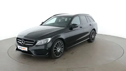 Gebraucht Mercedes C300 AMG line 2018 Schwarz Kombi