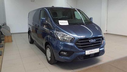 Occasion Ford Transit Custom Trend 131 ch (96 kW) 2022 Bleue Pick-up
