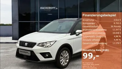 Weiß Gebraucht 2021 Seat Arona Style SUV | 14.450 € (Guter Preis)