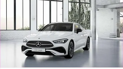 Second-hand Mercedes CLE200 AMG 204 CP (150 kW) 2024 Alb Coupe