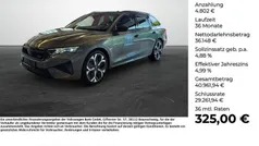 Grau Neu 2025 Skoda Octavia RS Kombi | 40.950 € (Guter Preis)