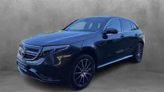 Lack graphitgrau Gebraucht 2021 Mercedes EQC400 AMG line SUV | 37.990 € (Fairer Preis)
