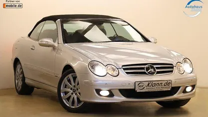 Silber Gebraucht 2008 Mercedes CLK320 Avantgarde Cabrio | 11.999 € (Etwas zu teuer)