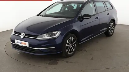 Gebraucht VW Golf VII IQ Drive 150 PS (110 kW) 2019 Blau Kombi