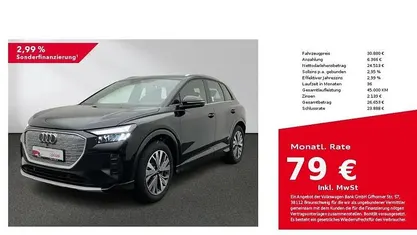 Gebraucht Audi Q4 e-tron Advanced 150 kW (204 PS) 2023 Mythosschwarz metallic SUV