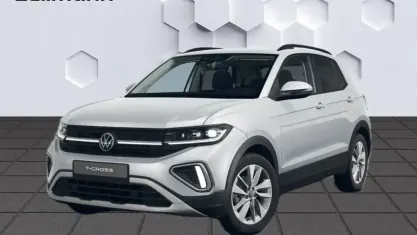 Neu VW T-Cross Life 150 PS (110 kW) 2026 Silber SUV