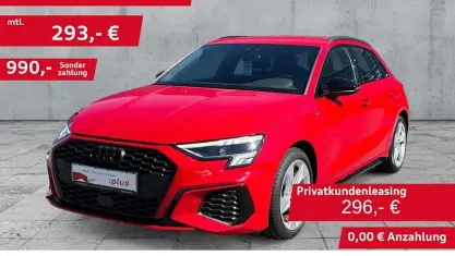Gebraucht Audi A3 S-Line 116 PS (85 kW) 2023 Rot Limousine