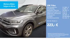 Gebraucht 2024 VW T-Roc R-line SUV | 31.980 € (Fairer Preis)
