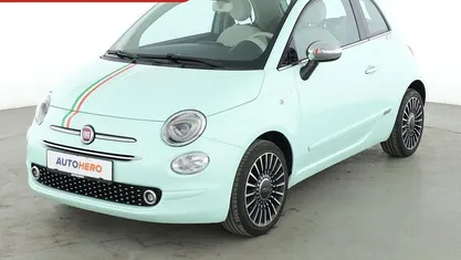 Gebraucht Fiat 500 Lounge 69 PS (50 kW) 2018 Grün Kleinwagen