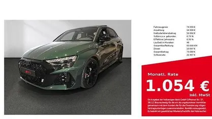 Gebraucht Audi RS3 Sportback Ambiente 400 PS (294 kW) 2025 Grün Kleinwagen