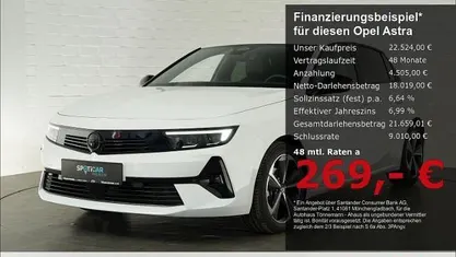 Weiss Gebraucht 2024 Opel Astra Limousine | 22.524 € (Superpreis)