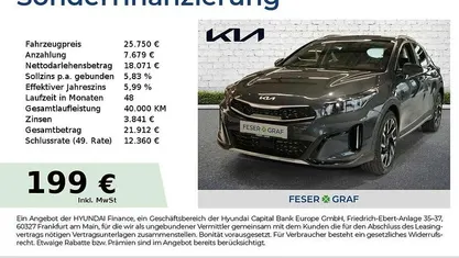 Pentametal grau Neu 2025 Kia XCeed Comfort SUV | 25.750 € (Superpreis)