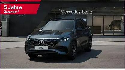 Lack mountaingrau Gebraucht 2024 Mercedes EQB300 AMG line SUV | 41.890 € (Teuer)