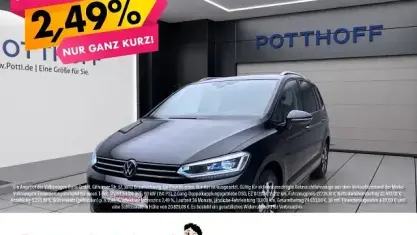 Gebraucht VW Touran Goal 150 PS (110 kW) 2025 Grenadillschwarz metallic Van / Kleinbus