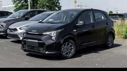 Auroraschwarz metallic metallic Gebraucht 2025 Kia Picanto Vision Kleinwagen | 17.189 € (Fairer Preis)