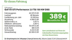 Gebraucht 2019 VW Golf VII GTI Kleinwagen | 24.970 € (Fairer Preis)