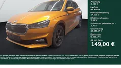 Orange Gebraucht 2024 Skoda Fabia Selection Limousine | 17.991 € (Fairer Preis)