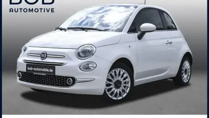Gebraucht Fiat 500 Lounge 69 PS (50 kW) 2018 Gelato weiß Kleinwagen