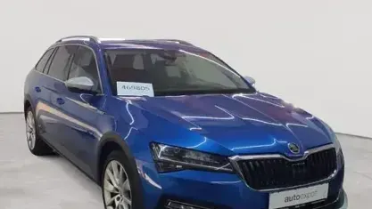 Gebraucht Skoda Superb 190 PS (139 kW) 2020 Race blau metallic Kombi