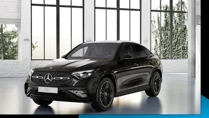 Metalliclack obsidianschwarz Gebraucht 2025 Mercedes GLC450 AMG Coupé | 82.990 € (Fairer Preis)