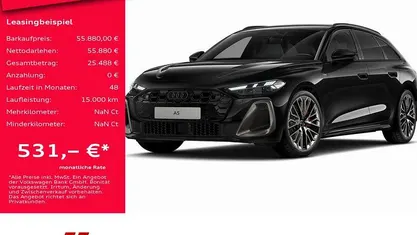 Schwarz Gebraucht 2025 Audi A5 Edition .1 Kombi | 55.880 € (Guter Preis)