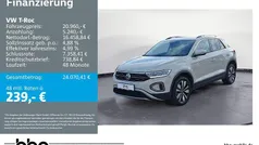 Ascotgrau Gebraucht 2023 VW T-Roc Move SUV | 20.960 € (Guter Preis)