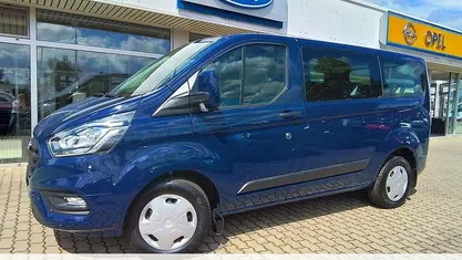 Blazerblau Gebraucht 2023 Ford Transit Custom Trend Kombi | 31.990 € (Fairer Preis)