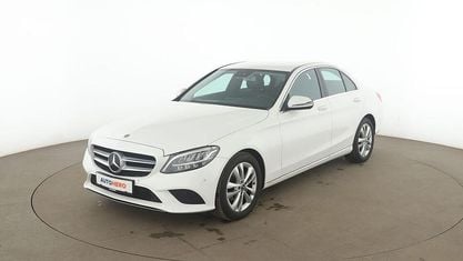 Brugt Mercedes C180 Avantgarde 156 HK (114 kW) 2019 Hvid Sedan