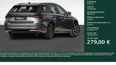 Grau Gebraucht 2024 Skoda Octavia SportLine Kombi | 34.808 € (Fairer Preis)