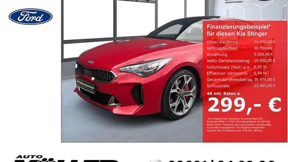 Gebraucht Kia Stinger GT 366 PS (269 kW) 2020 Rot Kleinwagen