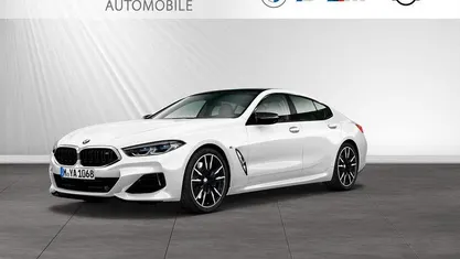 Gebraucht BMW M850 M Sport 530 PS (389 kW) 2023 Mineralweiss metallic Coupé