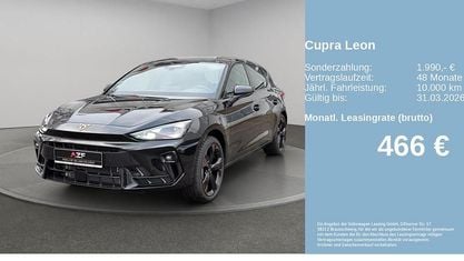 Neu Cupra Leon 204 PS (150 kW) 2026 Midnight schwarz metallic Kombi