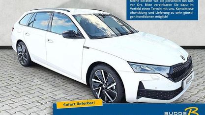 Nouvelle Skoda Octavia SportLine 204 ch (150 kW) 2025 Blanc Break