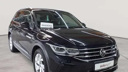 Gebraucht VW Tiguan Elegance 150 PS (110 kW) 2021 Deep black perleffekt SUV