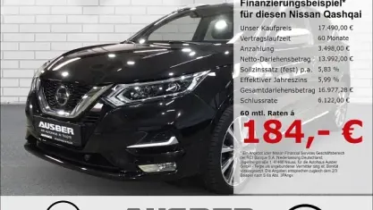 Gebraucht Nissan Qashqai 360º 160 PS (117 kW) 2020 M) (schwarz SUV