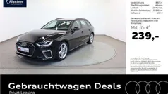 Schwarz Gebraucht 2024 Audi A4 S-Line Kombi | 44.940 € (Fairer Preis)