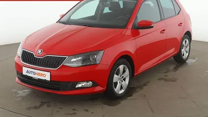 Gebraucht Skoda Fabia Ambition 95 PS (69 kW) 2018 Rot Limousine