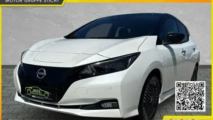 Gebraucht Nissan Leaf N-Connecta 110 kW (150 PS) 2023 Pearl white/black Kleinwagen