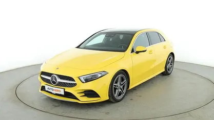 Gebraucht Mercedes A200 AMG line 150 PS (110 kW) 2022 Gelb Limousine