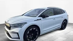 Weiss Gebraucht 2022 Skoda Enyaq iV SportLine SUV | 26.488 € (Guter Preis)